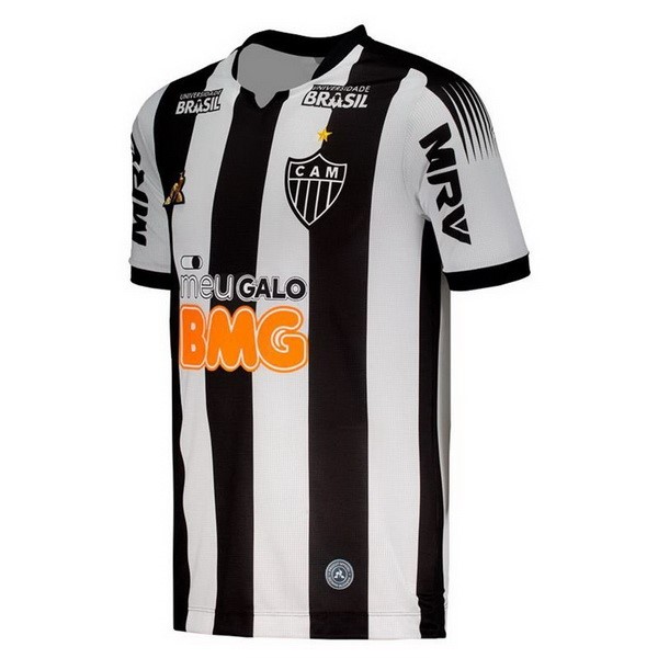 Tailandia Camiseta Atlético Mineiro 1ª 2019-2020 Negro Blanco